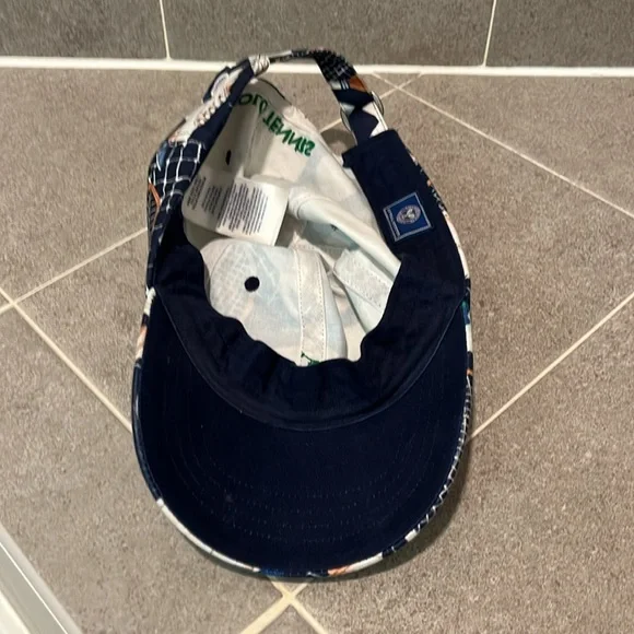 Polo Ralph Lauren Wimbledon Tennis Hat Cap Strap Back One Size - Picture 9 of 16